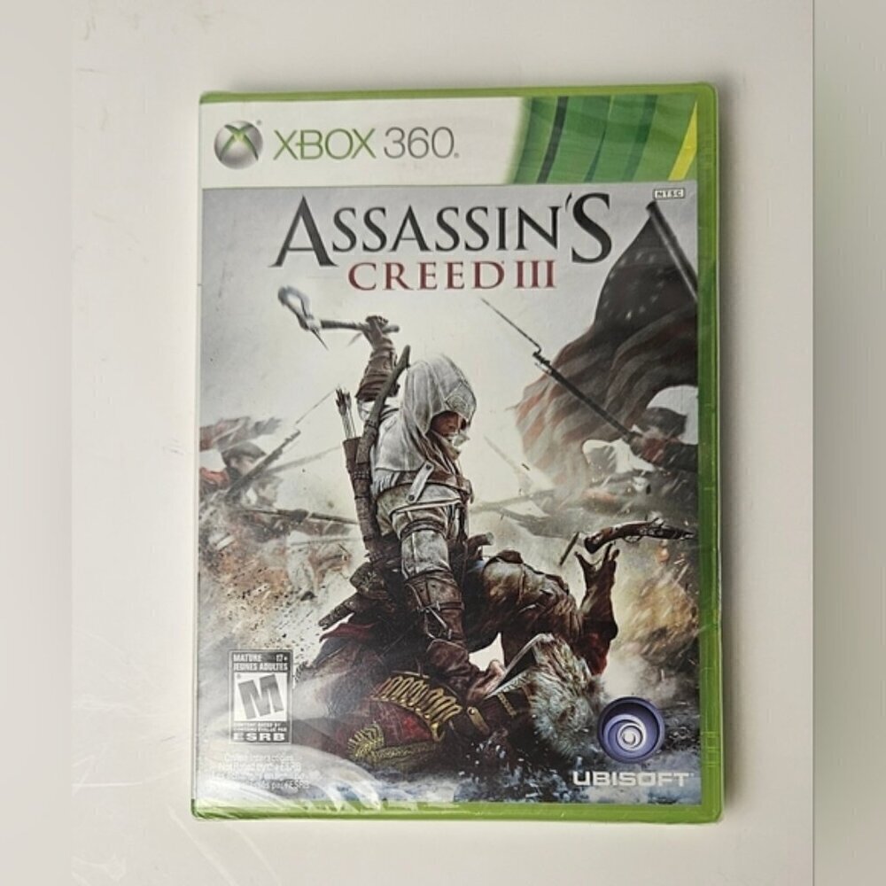 Xbox 360 Assassins Creed 3 Game Stop - Still Sealed